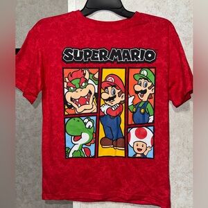 Super Mario Kids Red T-Shirt